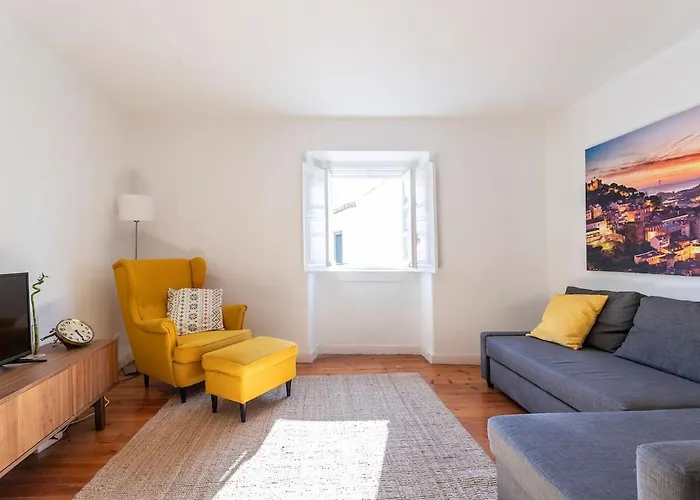 Sol A Alfama Typical Cosy Flat With River View 아파트 *